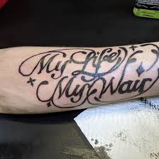 Create tribal tattoo lettering, old english tattoo lettering, chinese tattoo lettering, gangster tattoo lettering, celtic tattoo lettering and more! Arm Tattoos For Men Letters Best Tattoo Ideas