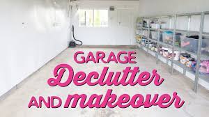 Here's how to declutter your garage in three easy steps. Garage Declutter Makeover A Thousand Words Youtube
