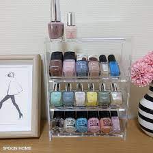 マニキュアネイルの収納方法とアイデアのブログ画像 収納 アイデア ネイル収納 キャンドゥ マニキュア