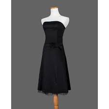 60s Style Cocktail Dress Black Strapless By Recyclinghistory Cocktail Dress Black Cocktail Dress Dresses