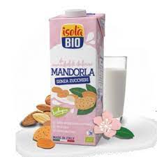 Miglior latte di mandorla senza zucchero. Latte Di Mandorla Senza Zuccheri Scelgo Bio