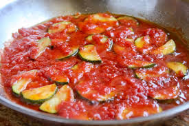 Spread 1/2 cup of pasta sauce onto the bottom of the casserole dish. Zucchini Pasta Sauce Creamy Tomato Style With Hidden Zucchini Christina S Cucina