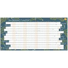 boxclever press 2019 extra large wall planner calendar year