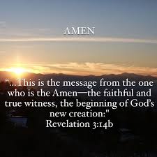 The Definition Of Amen Is So Be It Amen Is Most Often Used To Close Our Prayers Ironically In This Verse We Read The Amen Is Th God Powerful Words Words