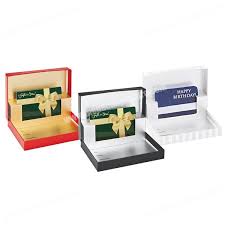 Once you have added the item to your shopping basket, tick the box for 'this will be a gift', you will then be prompted to add your message during checkout. Wholesale Luxury Custom Fashion Design Cardboard Credit Card Holder Paper Gift Card Packaging Box