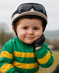 Picture of AP McCoy taken shortly after riding his first winner in 1974. 🤥