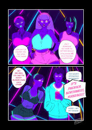Neon Party (Gravity Falls) [Banjabu] Cartoon Porn Comic