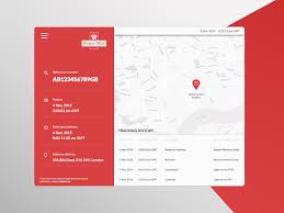 Delivery Tracking Screen Royal Mail Web App Design Inspiration App Web Design