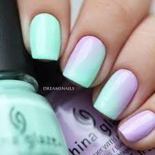 Tarde pero seguro otro video con esta tendencia que hasta que no me las vi en mis manos, la ame!! 35 Disea Os De Ua As En Color Pastel A Con Cua L Os Queda Is Mint Nails Nails Ombre Nails