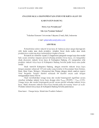 Agar perencanaan kegiatan operasi produksi dan jasa dalam perusahaan dapat dilaksanakan dengan baik, setiap pelaksanaan. Https Media Neliti Com Media Publications 44568 Id Analisis Skala Ekonomis Pada Industri Kriya Kayu Di Kabupaten Badung Pdf