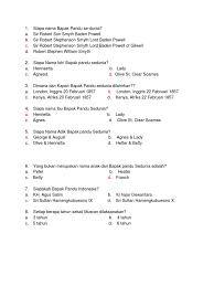 We did not find results for: Pilihan Ganda Pramuka