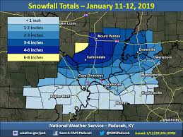 Summary Of Snow Event On January 11 12 2019