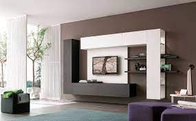 The back panel frames the tv and offers support for all the open shelves. 15 Modern Tv Wall Units For Your Living Room Wohnzimmer Design Moderne Schrankwande Wohnzimmer Ideen Wohnung