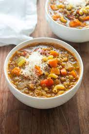 Lentil Soup Giadzy Recipe Giada Recipes Lentil Soup Giada De Laurentiis Recipes