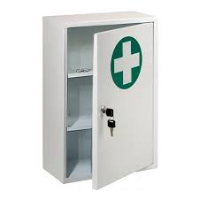 (1) total ratings 1, £32.83 new. White Metal Lockable First Aid Cabinet F40023 Ese Direct
