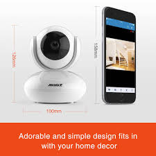 Home Ip Camera Annke 1080p 1920tvl Hd Indoor Wireless Security Camera With Motion Detection Pan Tilt Two Way A Nanny Cam Wireless Security Cameras Baby Monitor