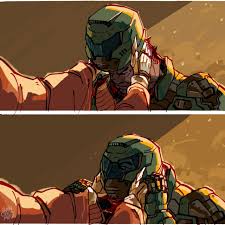 Doom Eternal Fan Art Doom Videogame Doom Slayer Meme