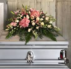 Maybe you would like to learn more about one of these? Pink And White Half Casket Spray In Waldorf Md Country Florist