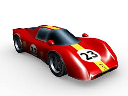Ferrari 330 P4 Race Car 3d Model Car 3d Model Race Cars 3d Model