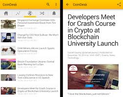 No cryptocurrency app is complete without price notifications. Coindesk Android App Now Available On Google Play Store