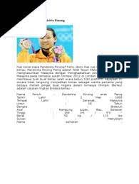 Maybe you would like to learn more about one of these? Biodata Lengkap Pandelela Rinong