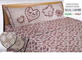 Entdecke rezepte, einrichtungsideen, stilinterpretationen und andere ideen zum ausprobieren. R P Dolcenotte Parure Copripiumino Matrimoniale Sacco 2 Piazze Miros Cuori Shabby Chic Provenzale Bianco