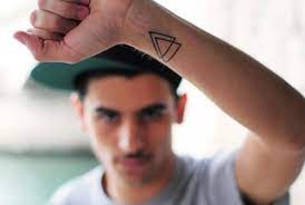 The Meaning Of A Double Triangle Tattoo Triangle Tattoo Tattooart Art Cool Triangle Tattoo Meaning Triangle Tattoo Double Triangle Tattoo