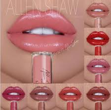 Allen Shaw 12 Color Lipsense Ultra Matte Waterproof Liquid Lipgloss Tubes Velvet Long Lasting Lipstick Lip Cream Set Sexy Lip Makeup