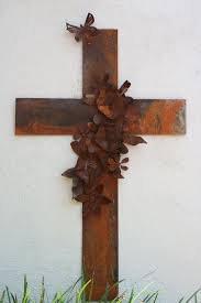 Cross With Butterfly Cross Wall Art Metal Tree Wall Art Tree Wall Art Diy
