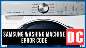 The error reset occurs, but after a while, the samsung unit lights up the dc indicator. Samsung Washer Error Code Dc Door Causes How Fix Problem