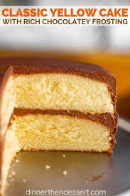 Classic Yellow Cake Is An Old Fashioned Dessert Recipe Made With Milk Flour Sugar Eggs And Butter Cake Recipe Using Cake Flour Yellow Cake Recipe Desserts