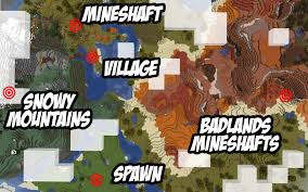 Inside the surrounding ocean is a large coral reef, as well as a shipwreck which you can search for loot. Minecraft Mesa Seeds Minecraft Seed Hq