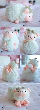 Mamanote So Cute I Don T Need Or Want Any Stuffed Animals But This Is Too Much Diy Stuffed Animals Felt Crafts Sheep Crafts