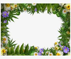 Photo, sketch and paint effects. Flower Frame Border Png With Green Leaves Background Spring Border Transparent Background Png Image Transparent Png Free Download On Seekpng