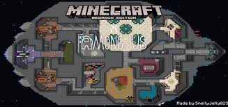 Find the server you want to join; Among Us The Skeld Map Minecraft Pe Maps