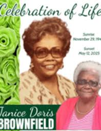 Janice Doris Brownfield Obituary