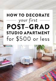 How To Decorate A Studio Apartment Home Decor Ideas Studio Apartment Decorating Apartment Life First Apartment