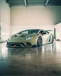 Olive Green Lamborghini Huracan Evo Fully Customized Kit In Warehouse Super Cars Lamborghini Luxury Cars Bentley