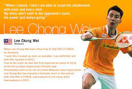 1 international badminton player datuk wira lee chong wei from malaysia. Lee Chong Wei S Mas Perspective Yonex Just Keep Going Badminton