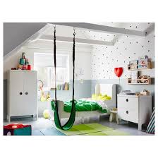 Busunge Extendable Bed White 38 1 4x74 3 4 Ikea In 2020 Childrens Bedroom Wallpaper Kids Bedroom Designs Small Kids Bedroom