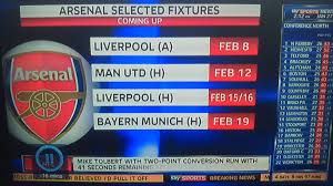 Arsenal fixtures in premier league, fa cup and europa league for the 2020/2021 season. Arsenal Fixtures In February March Soccer
