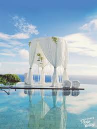 This Romantic Bali On Water Wedding Venue Is Like A Dream Come True Water Wedding Outdoor Wedding Wedding Ambiance