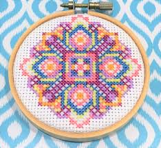 For cross stitch beginners, learn how to cross stitch and shop our cross stitch kits uk and patterns. Mini Mandala Inspired Symmetrical Cross Stitch Pattern Cross Stitch Designs Funny Cross Stitch Patterns Cross Stitch
