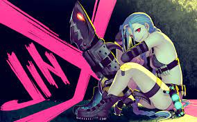 Download Join The Chaos - Jinx, League Of Legends Wallpaper | Wallpapers.com