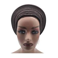 Handmade African Turban Gele Headwrap, Auto Gele, One Size Fits Most Heads,  Colorful Head Tie for Women
