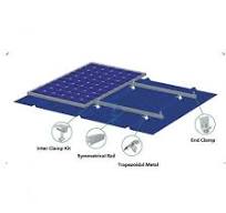 Trapezoidal Metal Roof Solar Racking Mount Systems