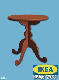 A bedside cabinet resembles a bedside table, but with drawers or a small cupboard door. Shakeshaft S Ikea Home Stuff Hemnes Round Table Red