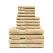 Bath towels, hand towels & washcloths on sale. Giza Egyptian Cotton Bath Towels 12 Piece Towel Set By Impressions Walmart Com Walmart Com