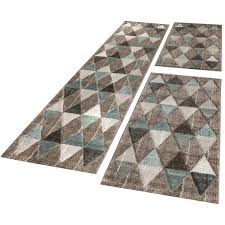 Den richtigen teppich auszuwählen ist oft gar nicht so einfach, denn je nach farbe, muster und struktur beeinflussen teppiche die atmosphäre des raumes ganz individuell. Laufer Teppich Schlafzimmer Bettumrandung Lauferset 3 Teilig Orientalisch Blau