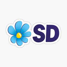 Les démocrates de suède 15 (en suédois : Sverigedemokraterna Stickers Redbubble